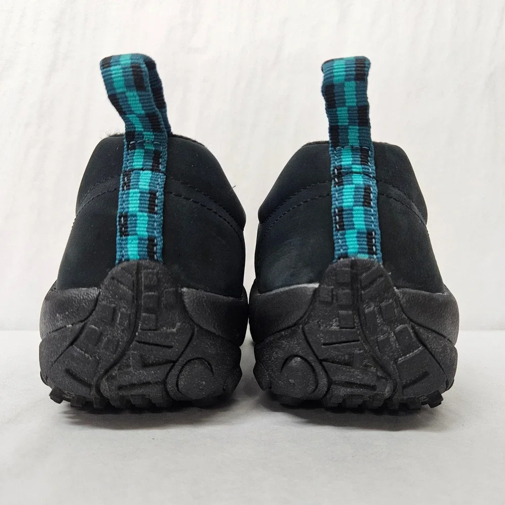 Merrell Jungle Moc Suede Slip On Shoes J55992 Black Womens Size 10
